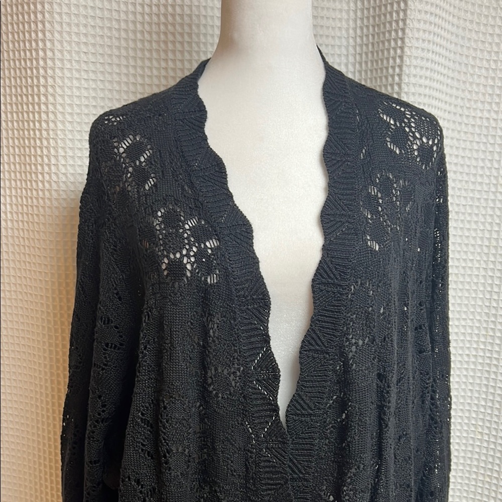 The Pioneer Woman Black Lace Cardigan